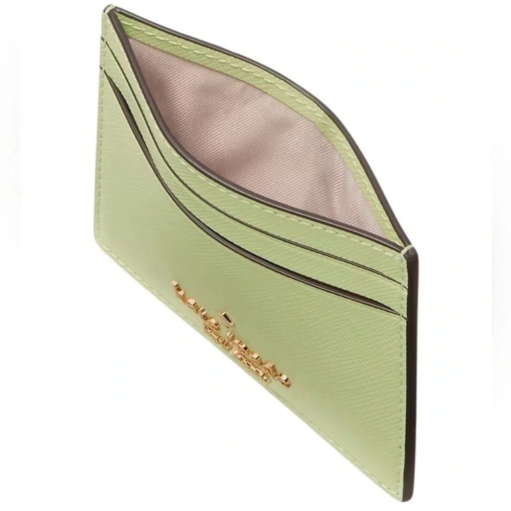 Kate Spade Green Card Holder - Picture 3 of 3